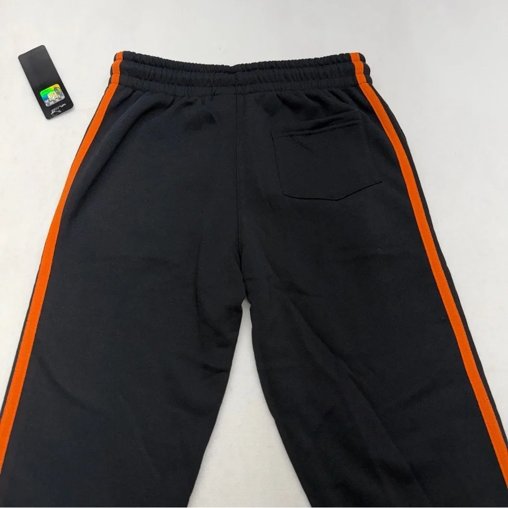 NFL Ultra Game Bengals Black Sweatpants Kids Size 10-12 NWT